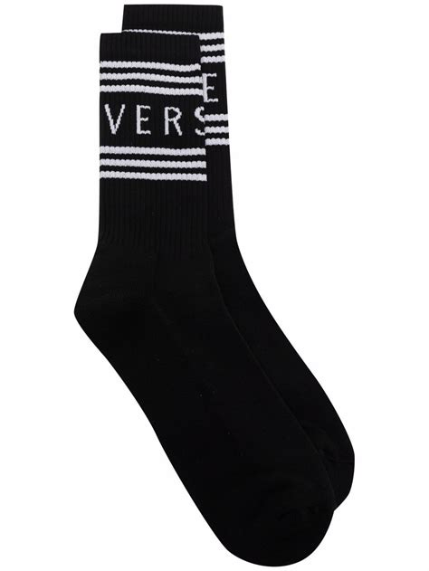 versace ankle socks